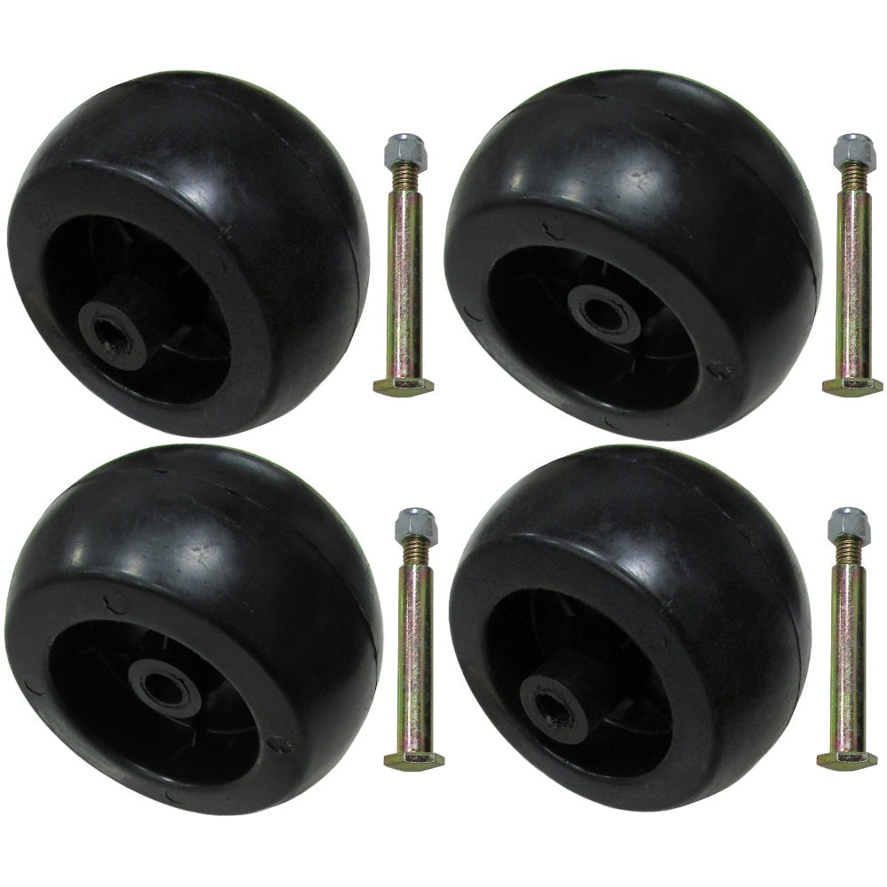 Qty 4: Deck Wheel Kit Fits AYP Replaces 133957
