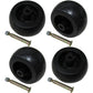 Qty 4: Deck Wheel Kit Fits Cub Cadet Replaces 734-04039A