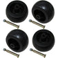 Qty 4: Deck Wheel Kit Fits Murray Replaces 092265