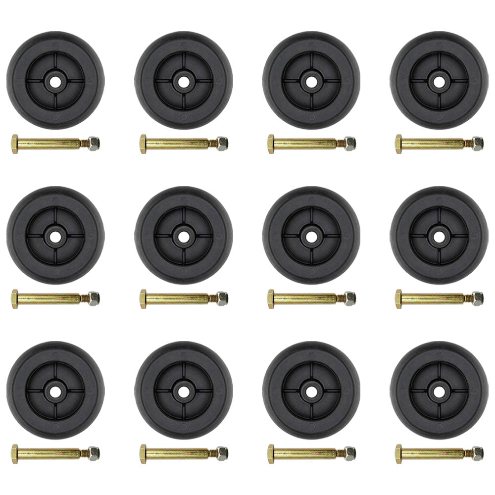Qty 12: Deck Wheel Kit  Fits Grasshopper Replaces 484225