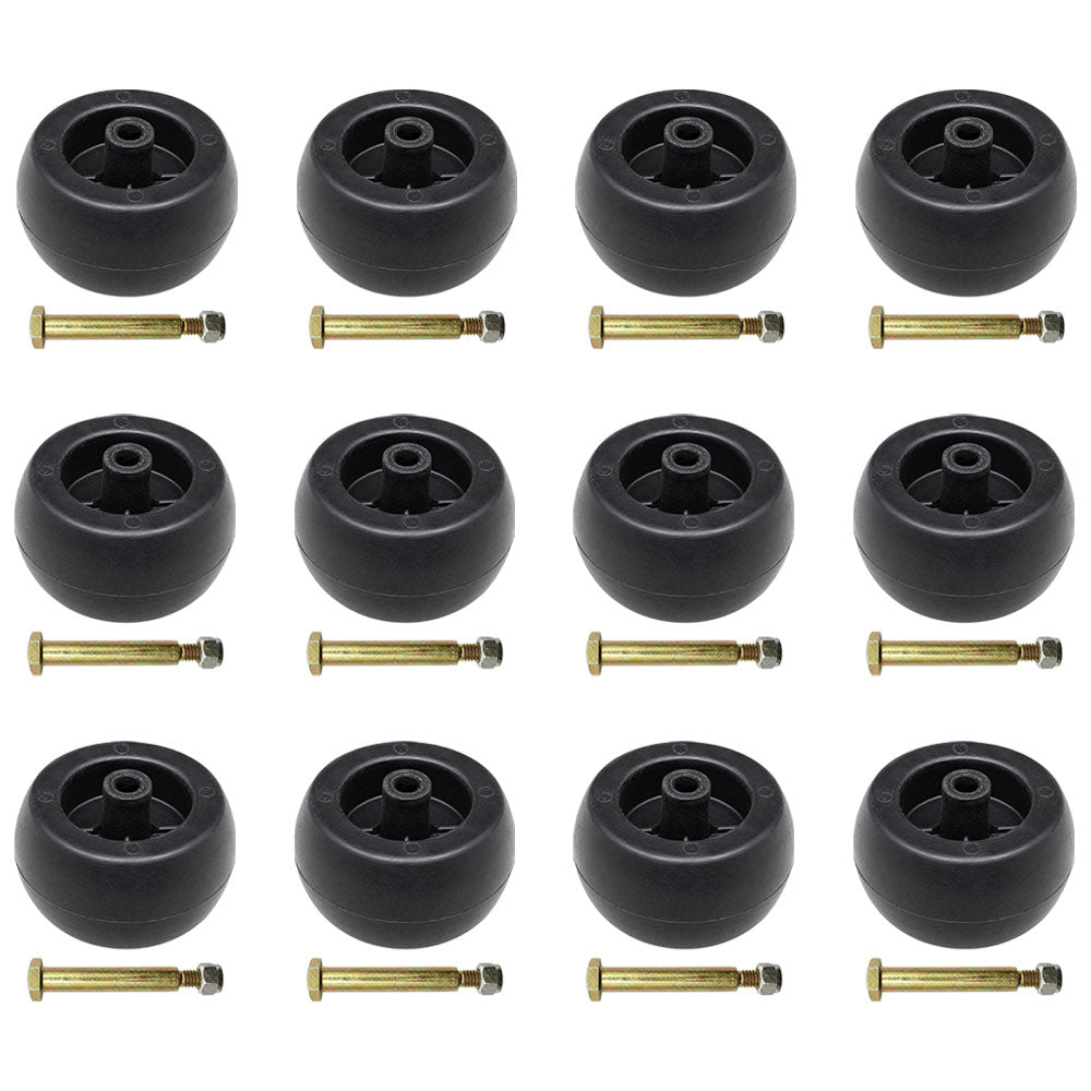 Qty 12: Deck Wheel Kit  Fits Grasshopper Replaces 484225