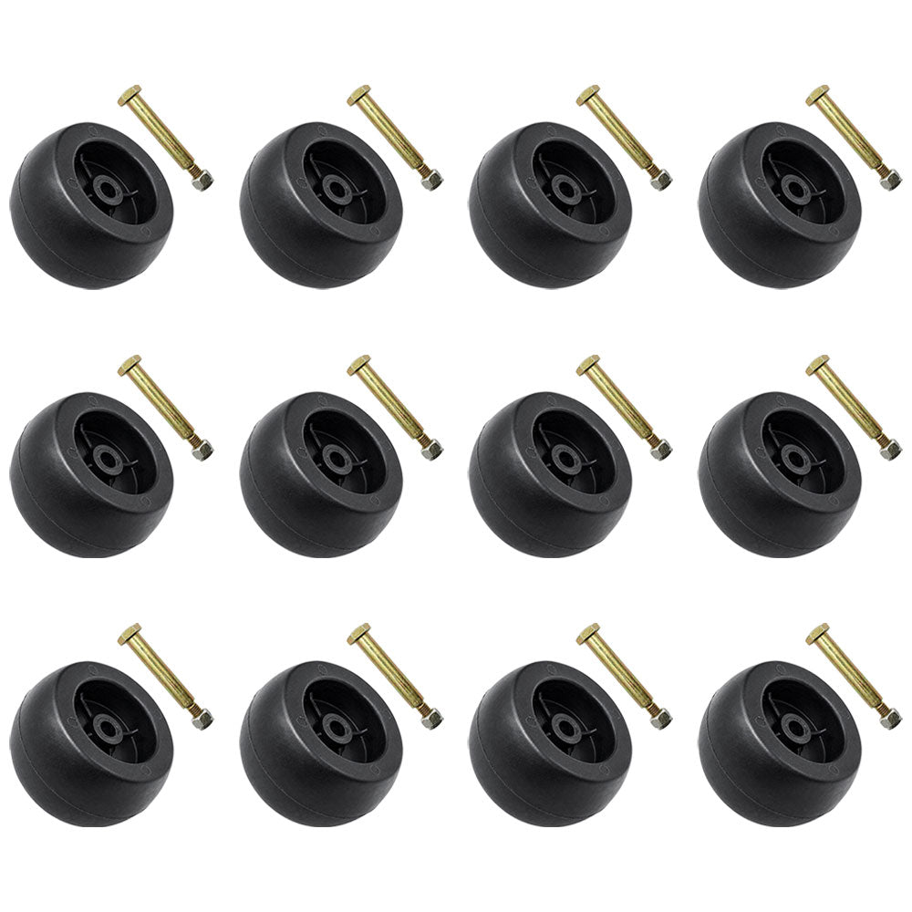 Qty 12: Deck Wheel Kit  Fits Grasshopper Replaces 484225