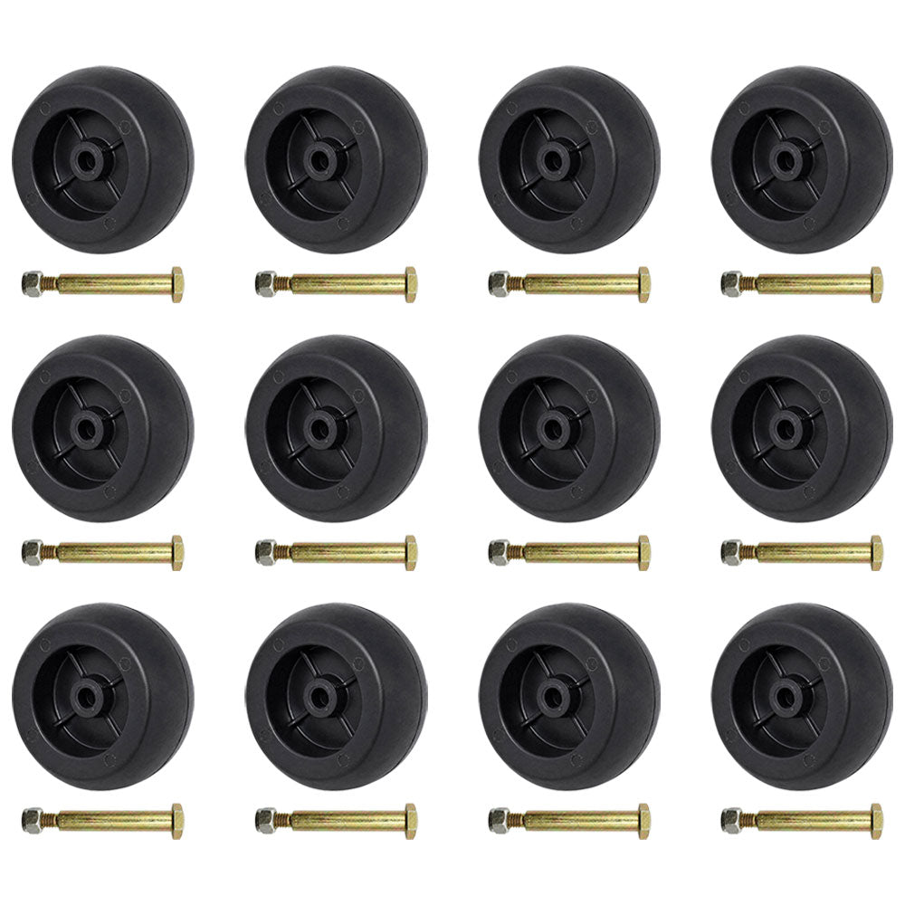 Qty 12: Deck Wheel Kit  Fits Grasshopper Replaces 484225