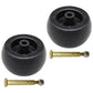 2PK Deck Wheels & Bolts Fits Craftsman Riding Lawn Mower 133957 193406