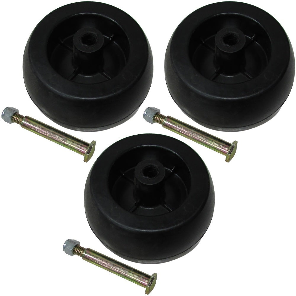Qty 3: Deck Wheel Kit Fits Hustler Replaces 031997