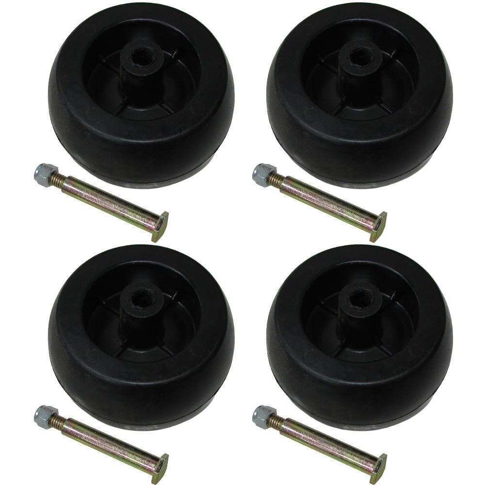 Qty 4: Deck Wheel Kit Fits Hustler Replaces 031997