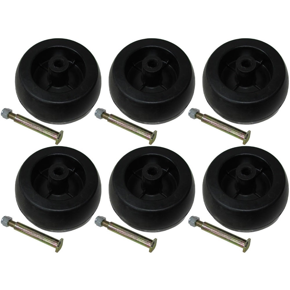 Qty 6: Deck Wheel Kit Fits AYP Replaces 133957