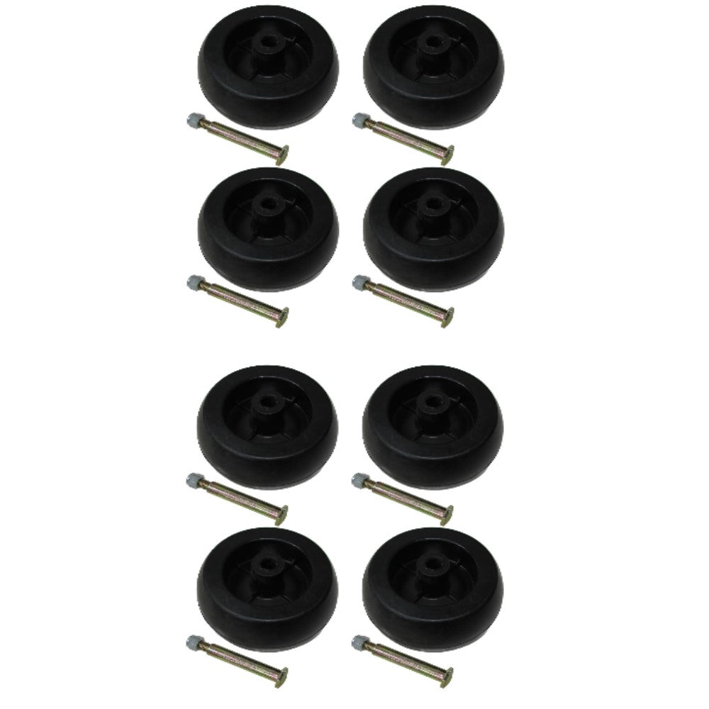 Qty 8: Deck Wheel Kit Fits Grasshopper Replaces 484225