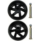 (2) 5" Deck Wheels Fits Husqvarna 174873 532174873 133957