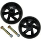 Qty 2: Spoked Deck Wheel Kit Fits Universal Products Replaces 092265