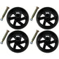 Qty 4: Spoked Deck Wheel Kit Fits Universal Products Replaces 092265
