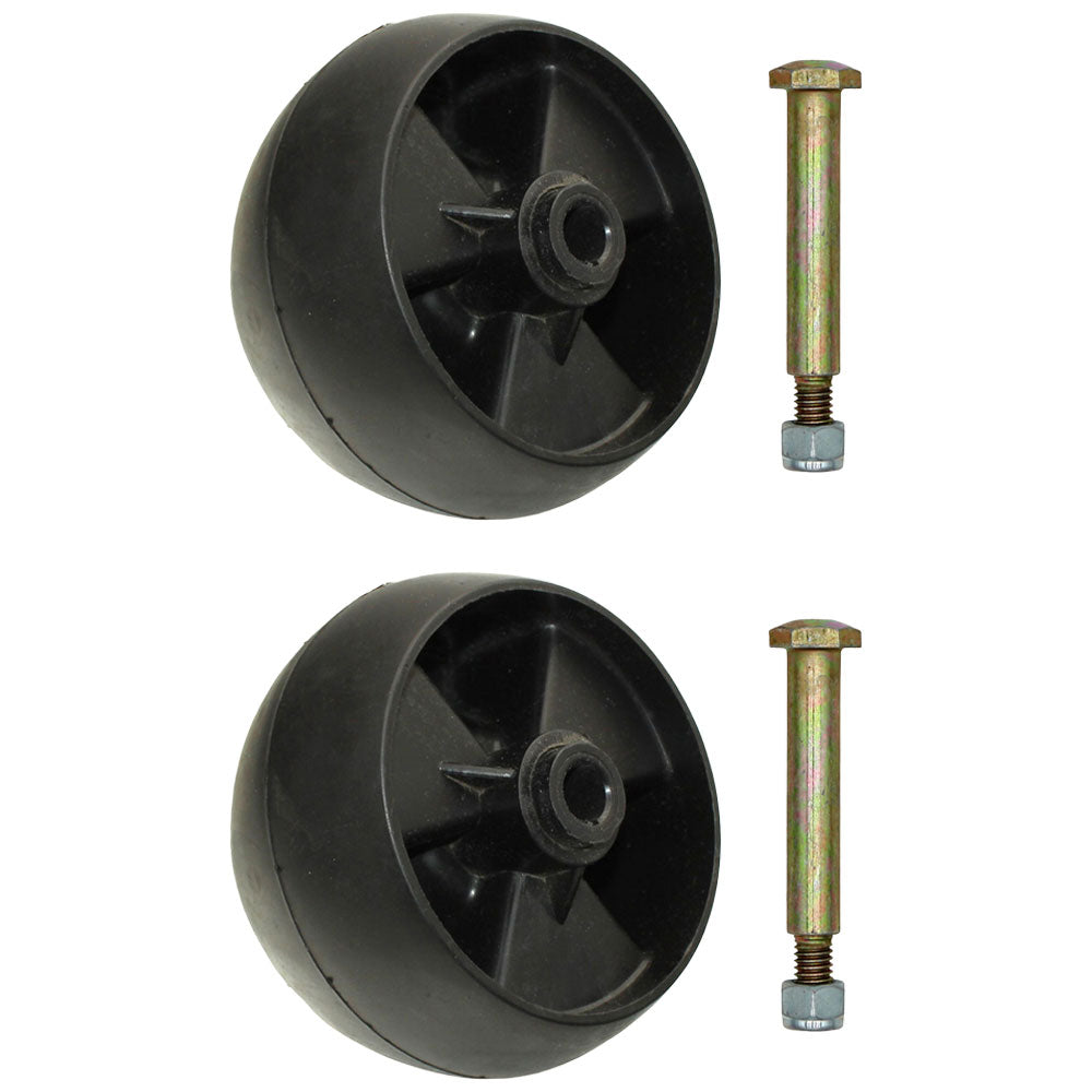 Qty 2: Deck Wheel Kit Fits Cub Cadet Replaces 734-04155