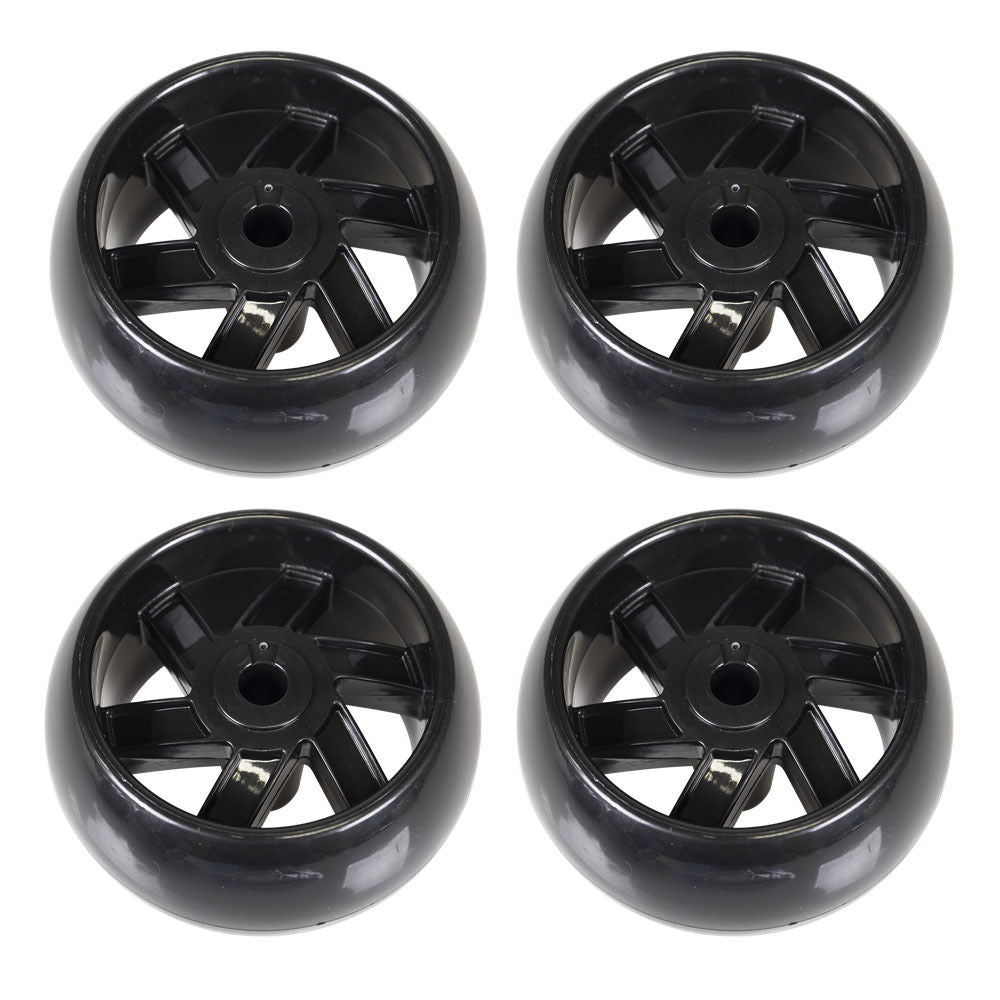 Qty 4: Spoked Style Deck Wheel w/o Hardware Fits Husqvarna Replaces 532174873