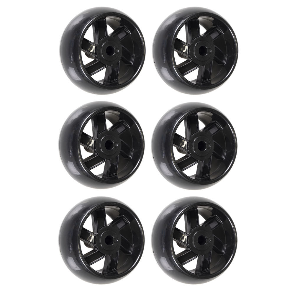 Six (6) 532133957 Deck Gauge Wheels Fits Craftsman 917276120 917274761 917287220