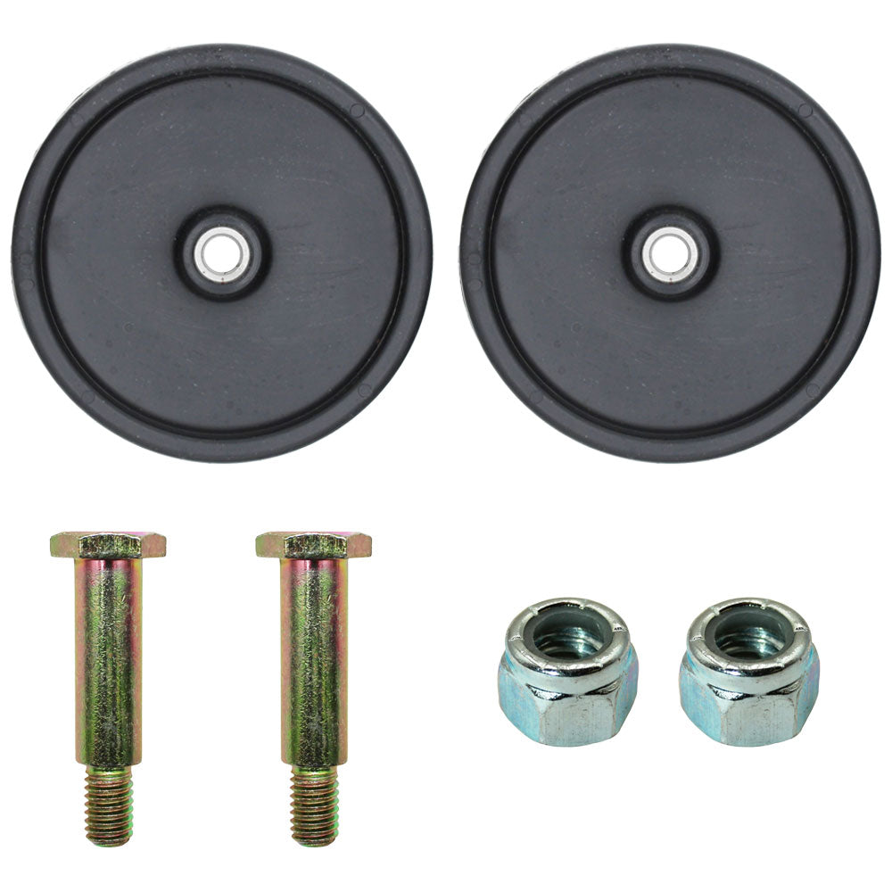 Deck Wheels with Hardware Fits MTD Replaces 734-3000BUSHING