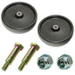 Deck Wheels with Hardware Fits John Deere Replaces AM-32639