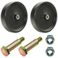 Deck Wheels with Hardware Fits John Deere Replaces AM-32639