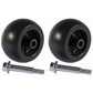 022-1000-00 022-5234-98 (2-Pack) of New Deck Wheels w/ Bolts Fits Bad Boy