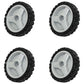 Qty 4: Drive Wheels
 Fits MTD Replaces 490-322-0013