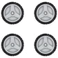 Qty 4: Drive Wheels
 Fits Troy Bilt Replaces 490-322-0013