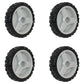 Qty 4: Drive Wheels
 Fits Cub Cadet Replaces 490-322-0013