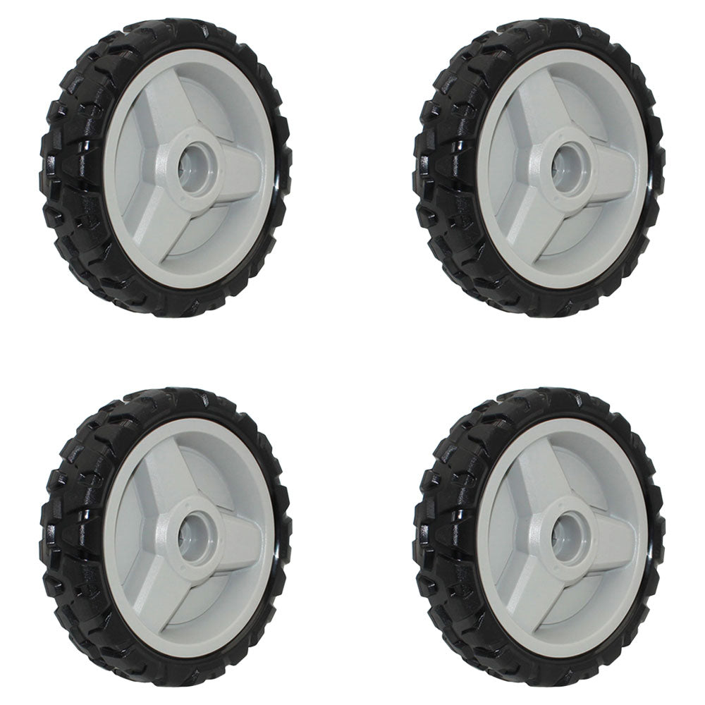 Qty 4: Drive Wheels
 Fits Red Max Replaces 580365301