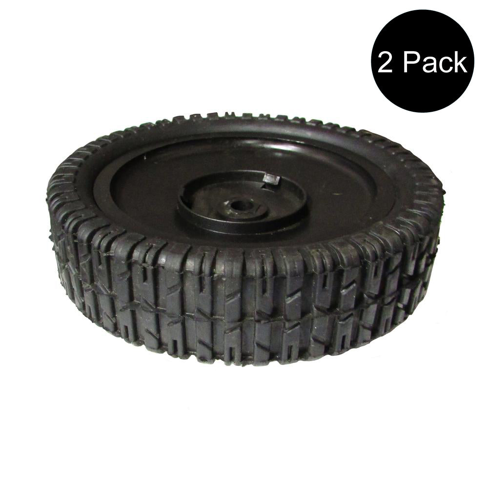 Qty 2: Front Drive Wheel Fits Husqvarna Replaces 532150340