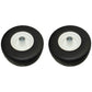 Qty. 2: Caster Wheel Assembly
 Fits Exmark Replaces 109-9124