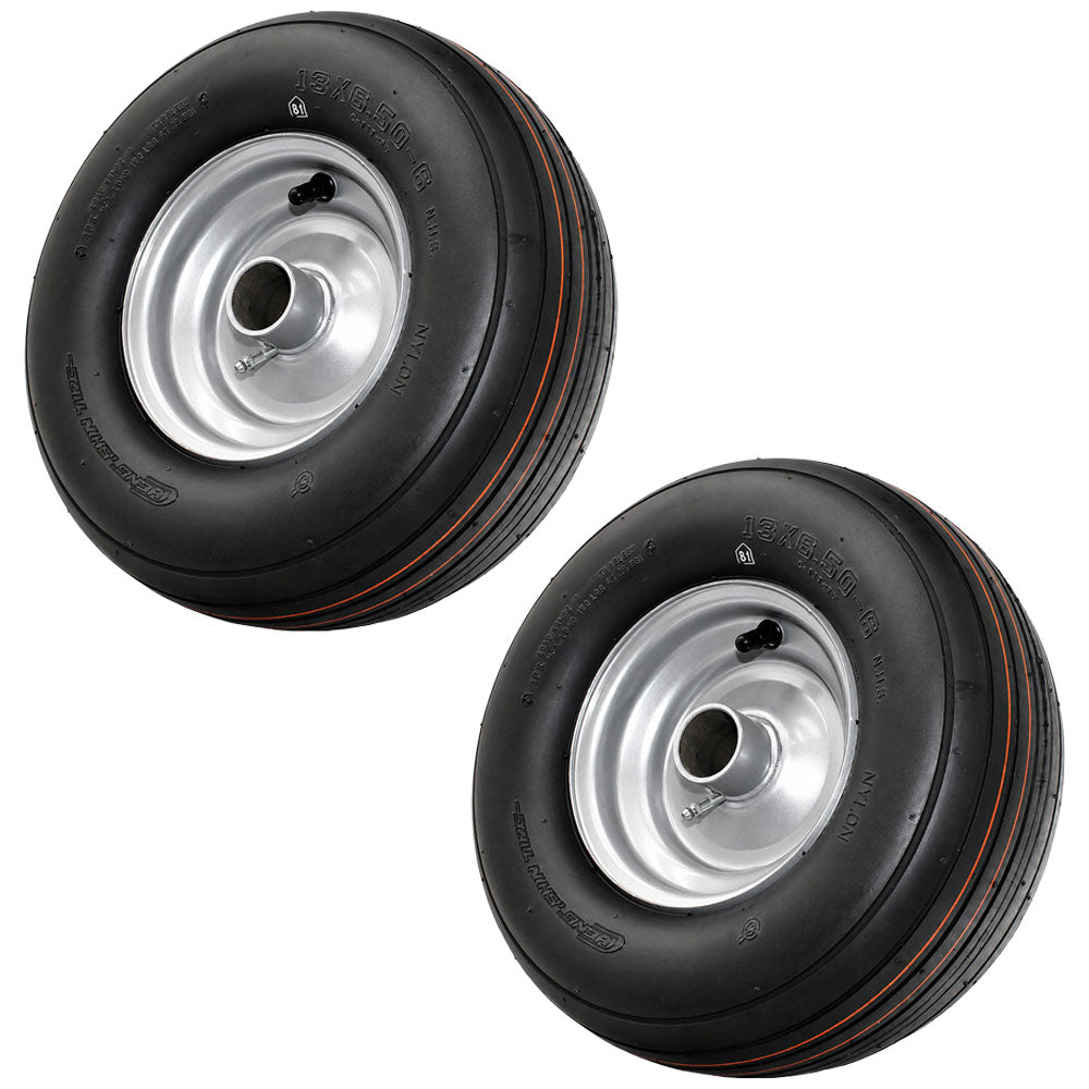 2 PK Wheel Assembly Without Bearings Fits Dixie Chopper 97166 B13005 13X6.5X6