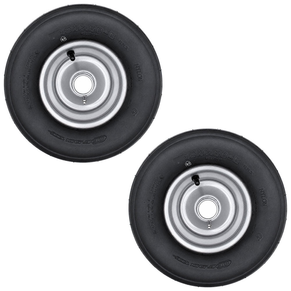 2 PK Wheel Assembly Without Bearings Fits Dixie Chopper 97166 B13005 13X6.5X6