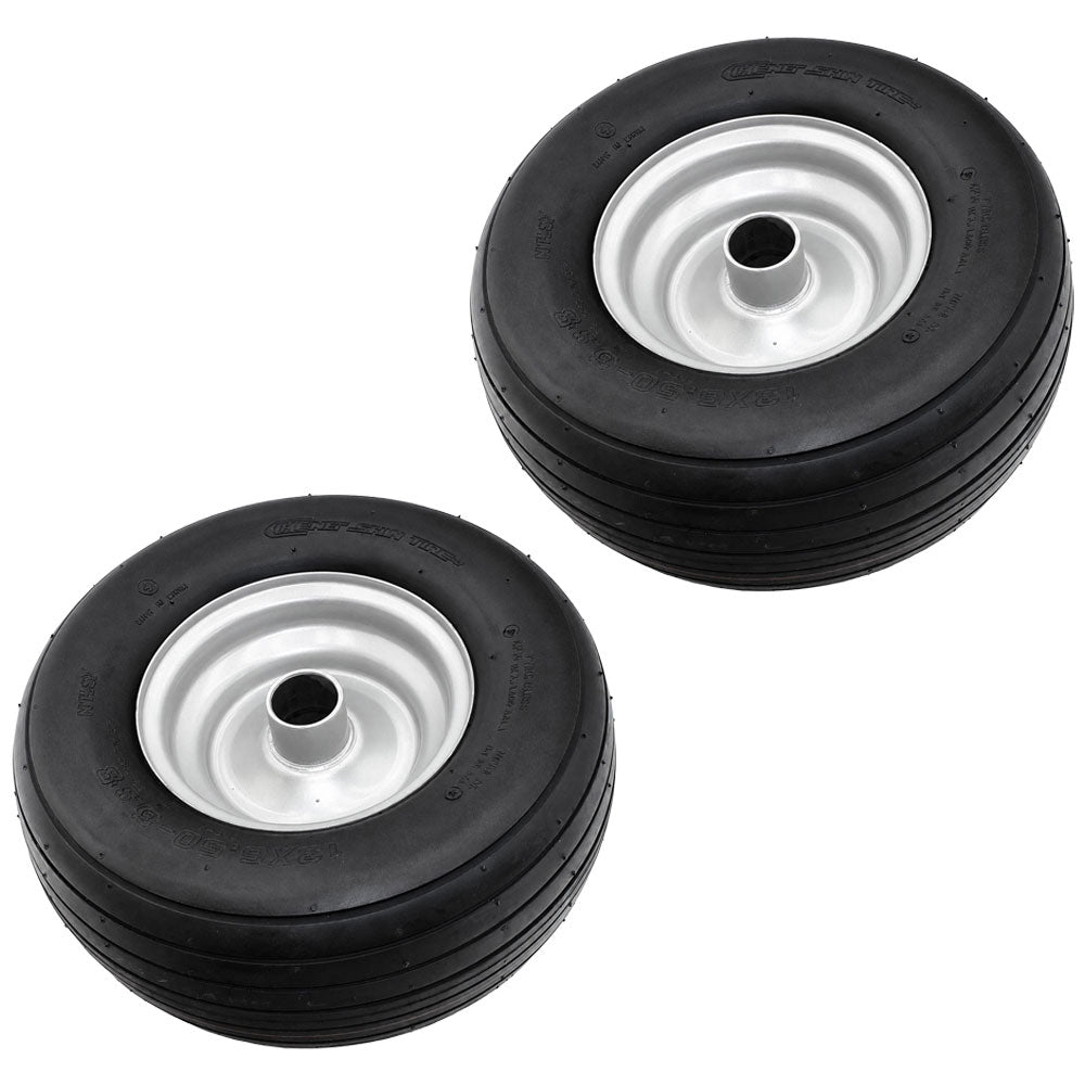 2 PK Wheel Assembly Without Bearings Fits Dixie Chopper 97166 B13005 13X6.5X6