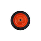 Steel Wheel Power Trim 332 Edger Wheel Painted Orange