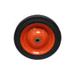 Steel Wheel (Orange Rim) Fits Universal Products Replaces 332-Wheel