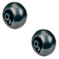 Set of (2) Interchangeable Deck Wheels Fits Kubota Mowers: ZD321 & ZD326