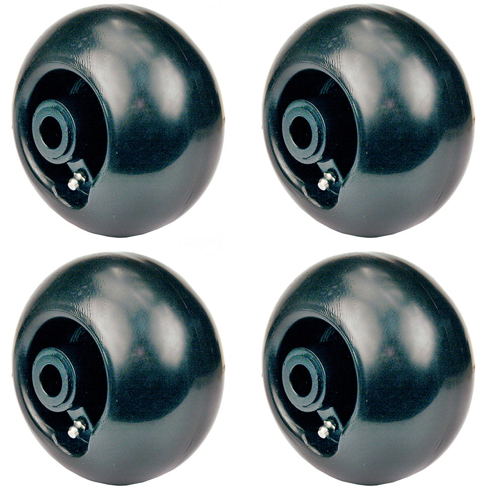Four (4) Plastic Deck Wheels Fits Kubota ZD321 ZD326 w/ 60" & 72" Decks