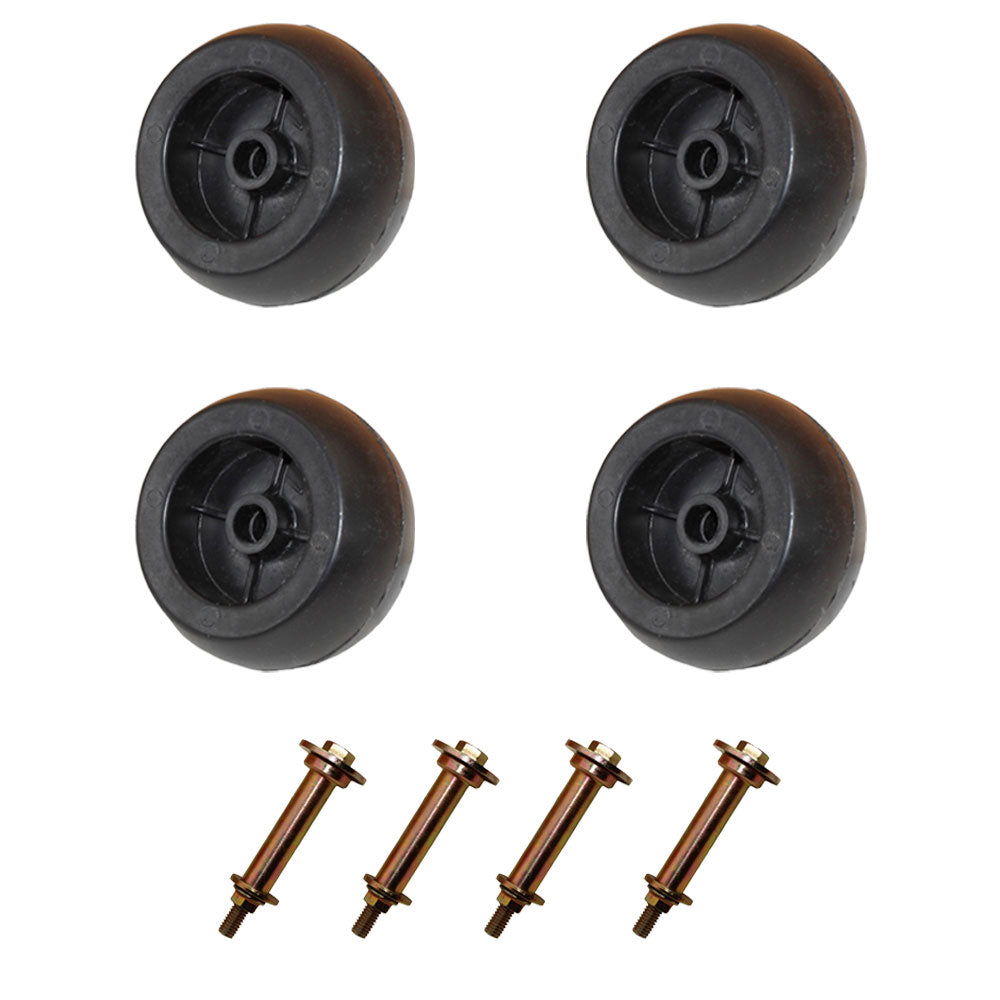 (4) Deck Wheel Kit Fits Kubota Fits Exmark Fits Husqvarna 1-603299 539102643