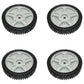 Qty. 4: Lawn Mower Drive Wheel Fits Murray Replaces 532400543