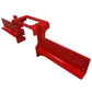 WN-193440A3-PEX Rear Axle, Weight Bracket Fits International/CaseIH 1640 1644