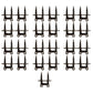 Qty 25: Conditioner Guards Fits Ford New Holland Replaces WP215M_x25