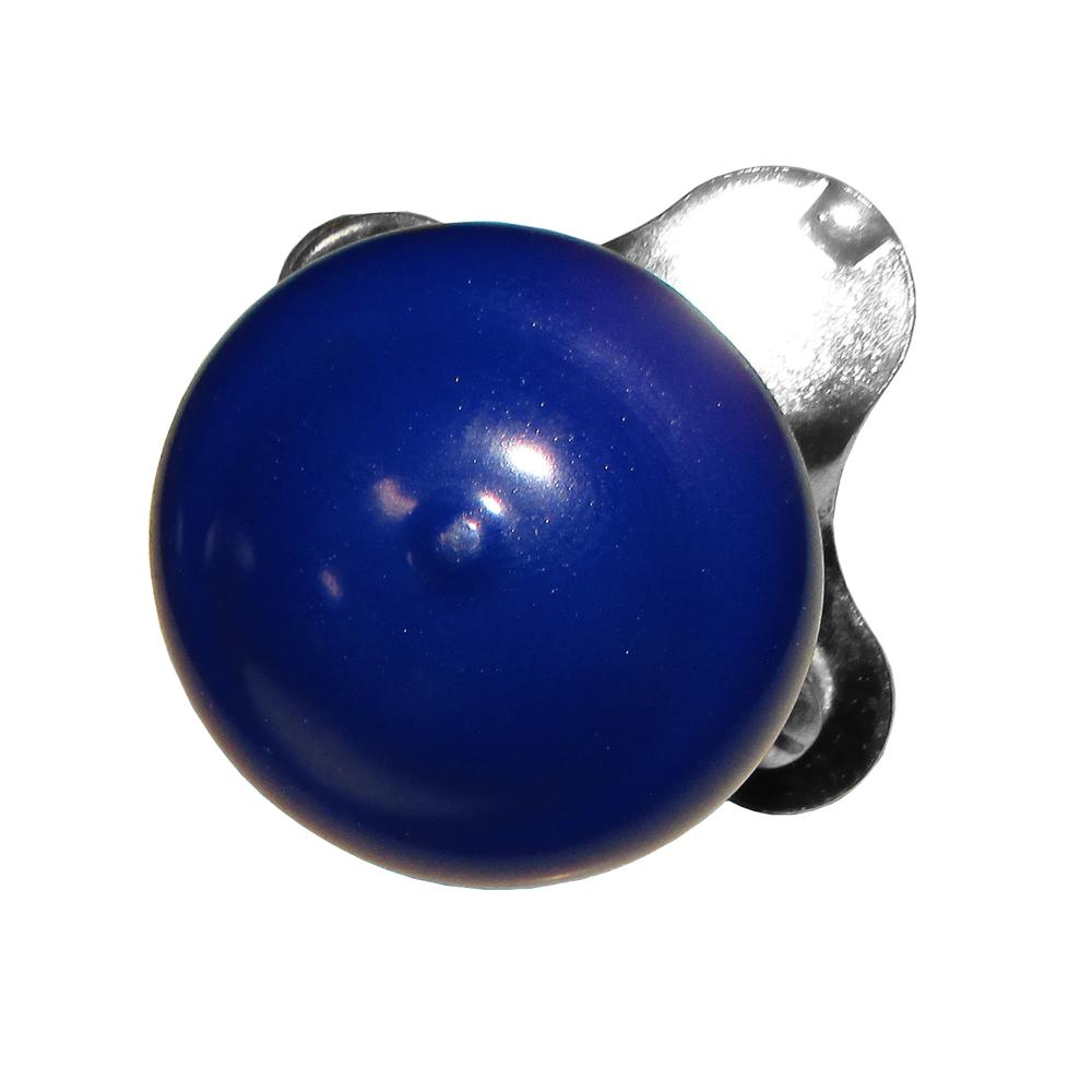 WSV120B Universal Fit Aluminum Steering Wheel Spinner Coated Blue Plastic