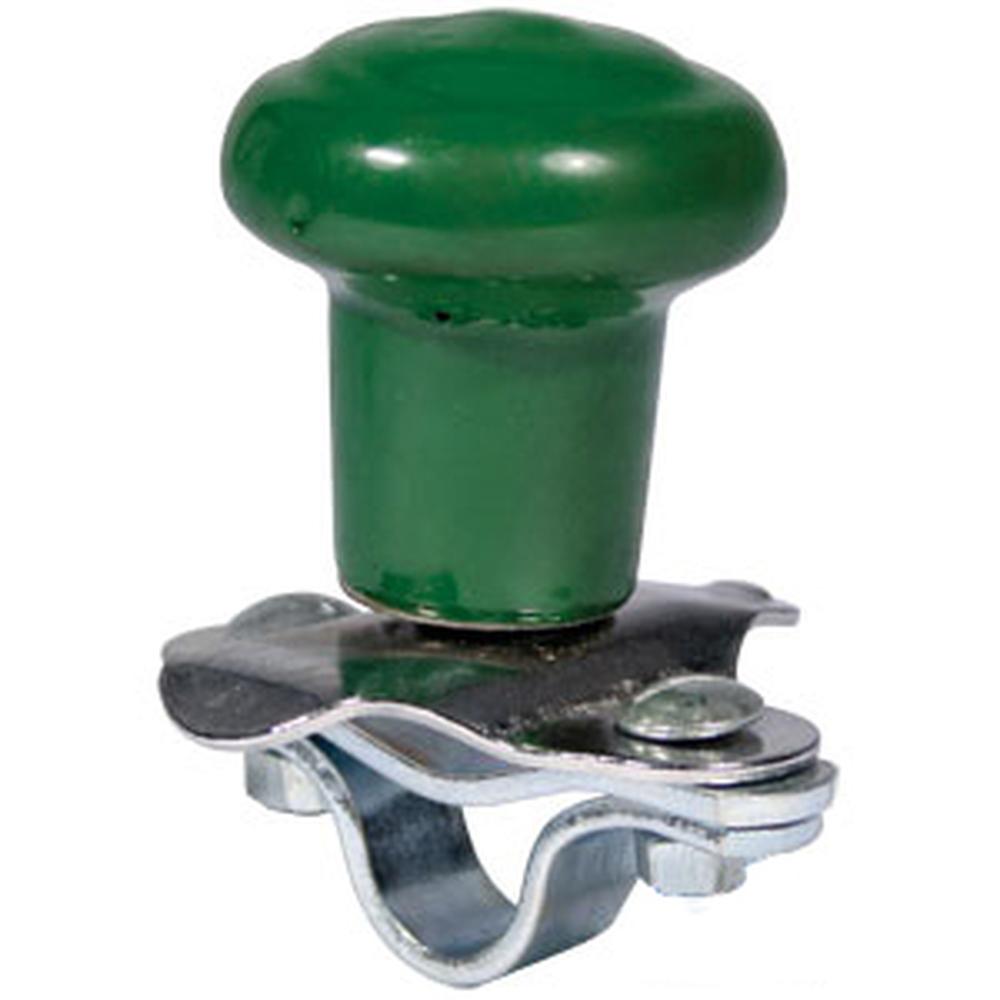WSV121G Fits John Deere Tractor Universal Green Vinyl Steering Wheel Spinner Kno