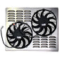 Z40007 Dual 10" Electric Fan & Shroud - 17 1/4 x 22 1/8 x 2 5/8