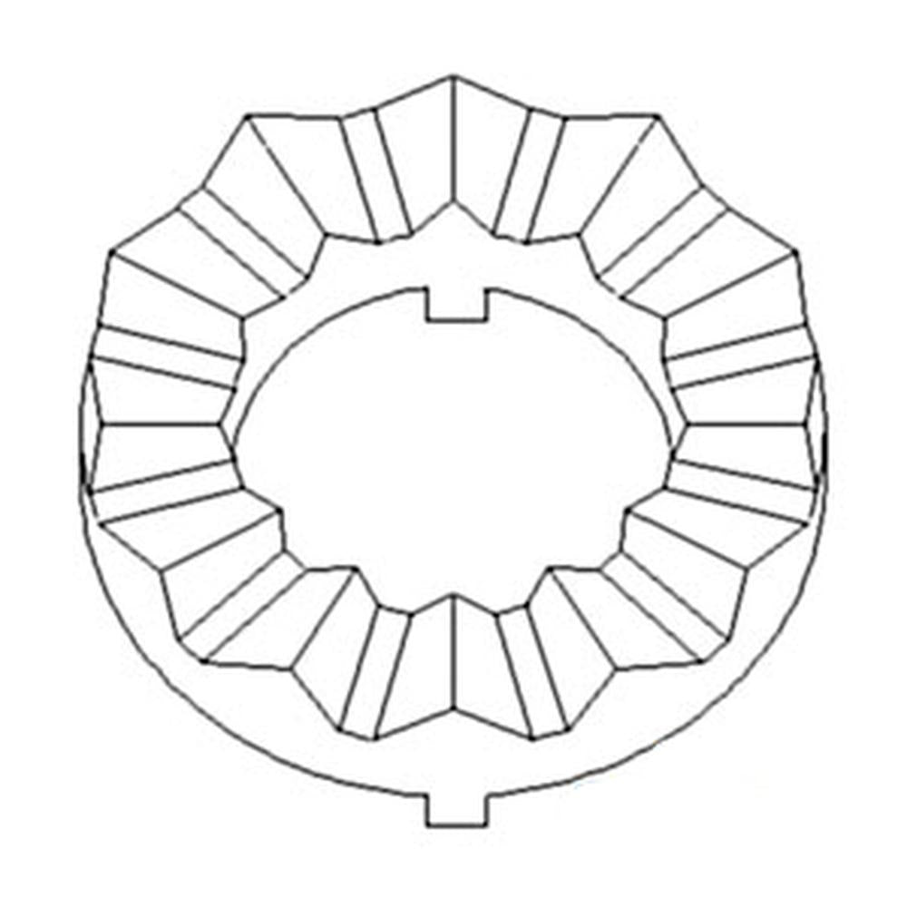 Z699H Slip Clutch Tooth Ring Fits John Deere Combine 3300 4400 4420 6600 +