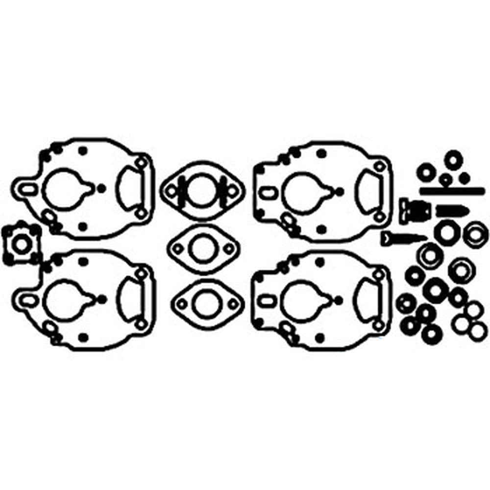 Basic Carburetor Kit Fits Ford/New Holland Replaces ZCK04-Fits JD