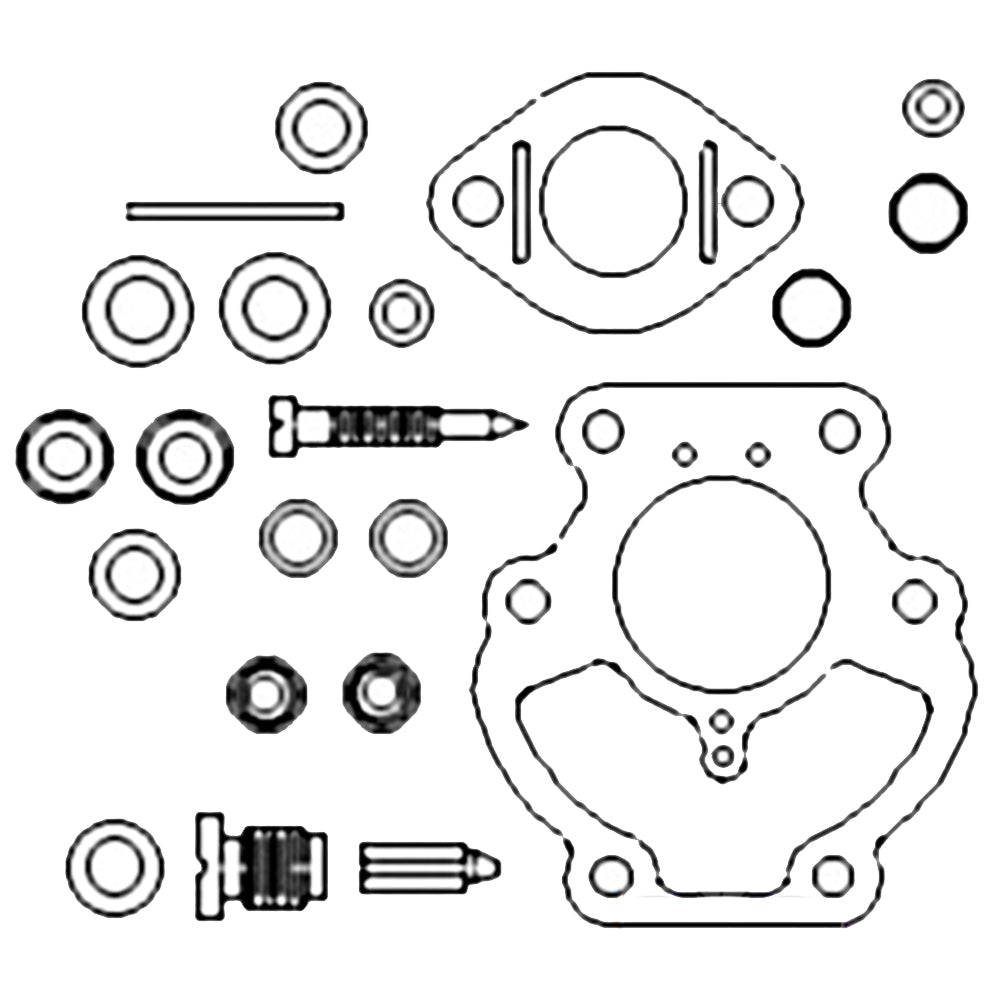 ZCK06 Basic Carburetor Kit Fits Allis Chalmers Tractor Models D19 190