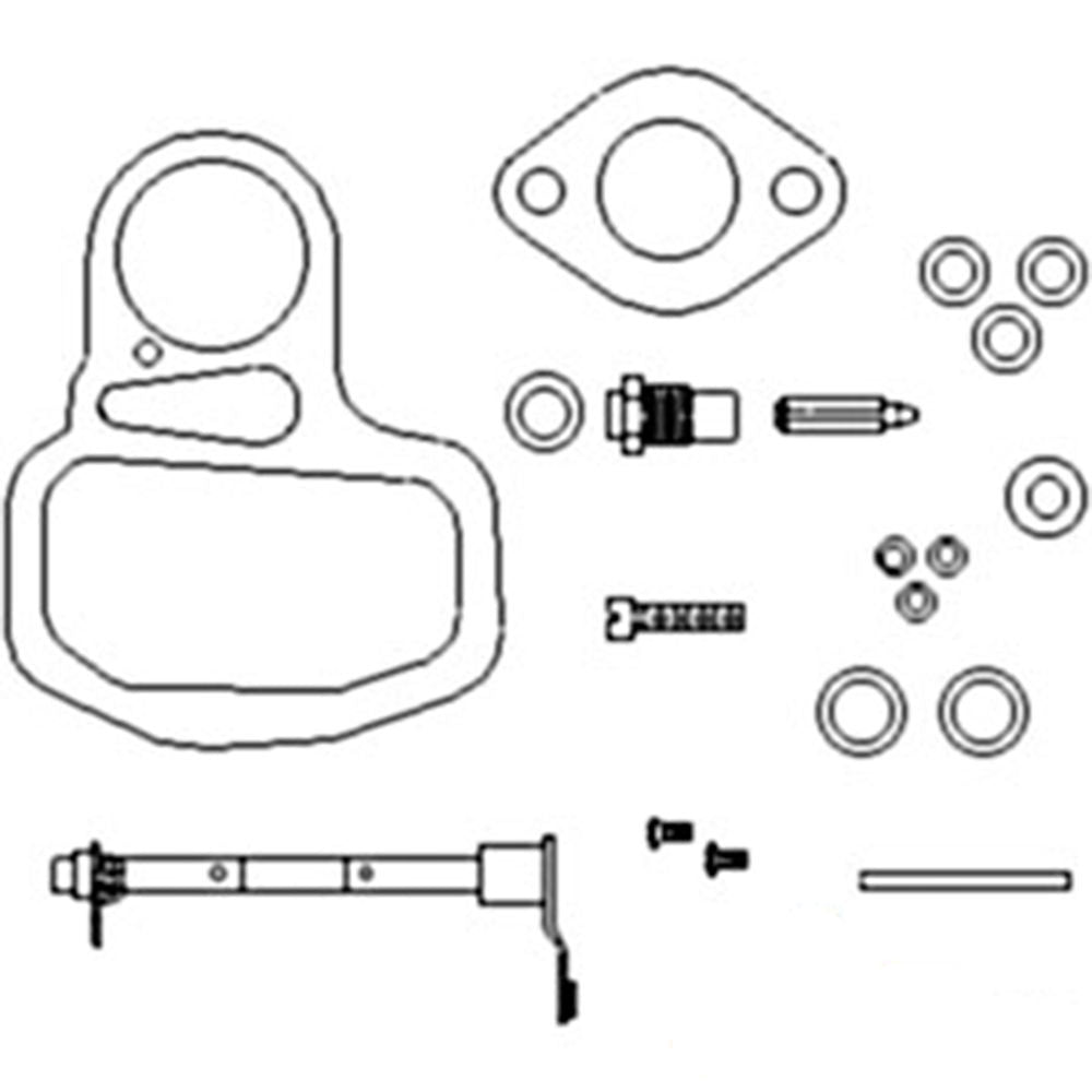 ZCK08 Tractor Basic Carburetor Kit (Zenith) Fits Case-IH C BK50