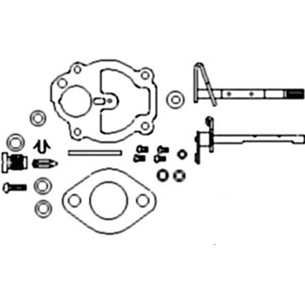 ZCK15 Comlete Carburetor Kit Fits Allis Chalmers Tractor Models RC C523V
