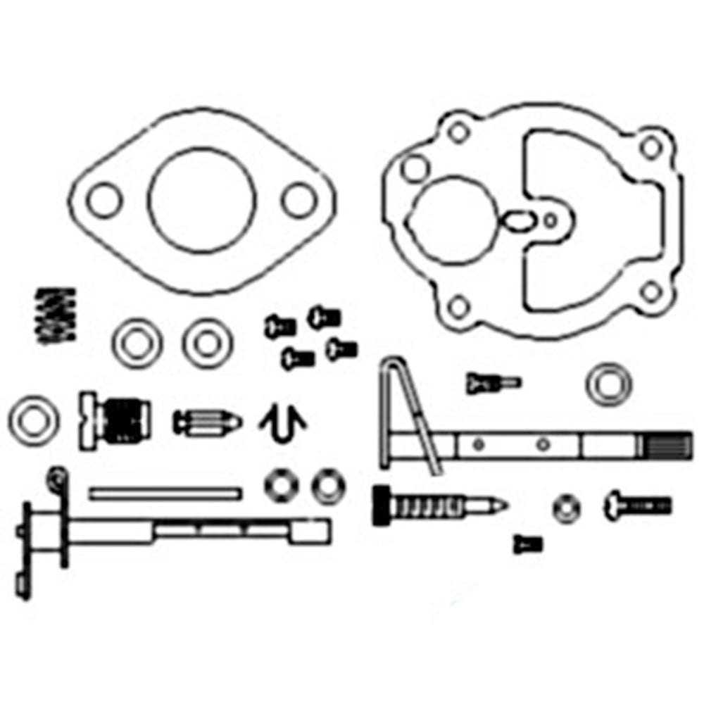 ZCK25 Carburetor Kit Fits Allis Chalmers AC Tractor Models WC WF