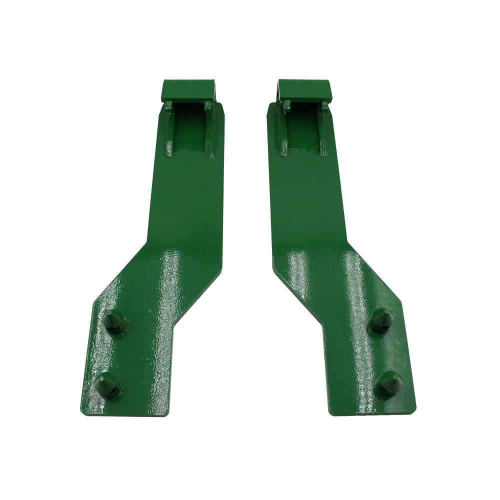 Loader Quick Tach Weld on Bracket Set Fits John Deere H120 D120 200X 300CX 400X
