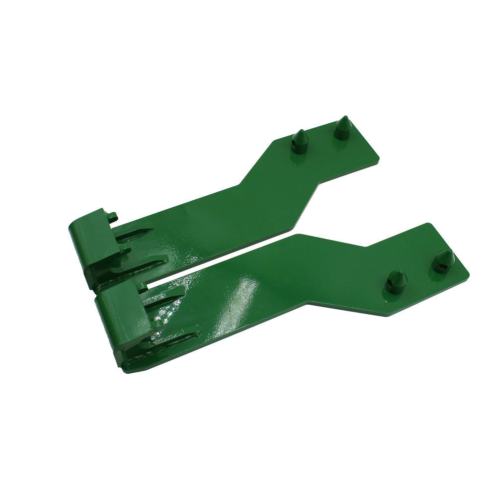 Loader Quick Tach Weld on Bracket Set Fits John Deere H120 D120 200X 300CX 400X